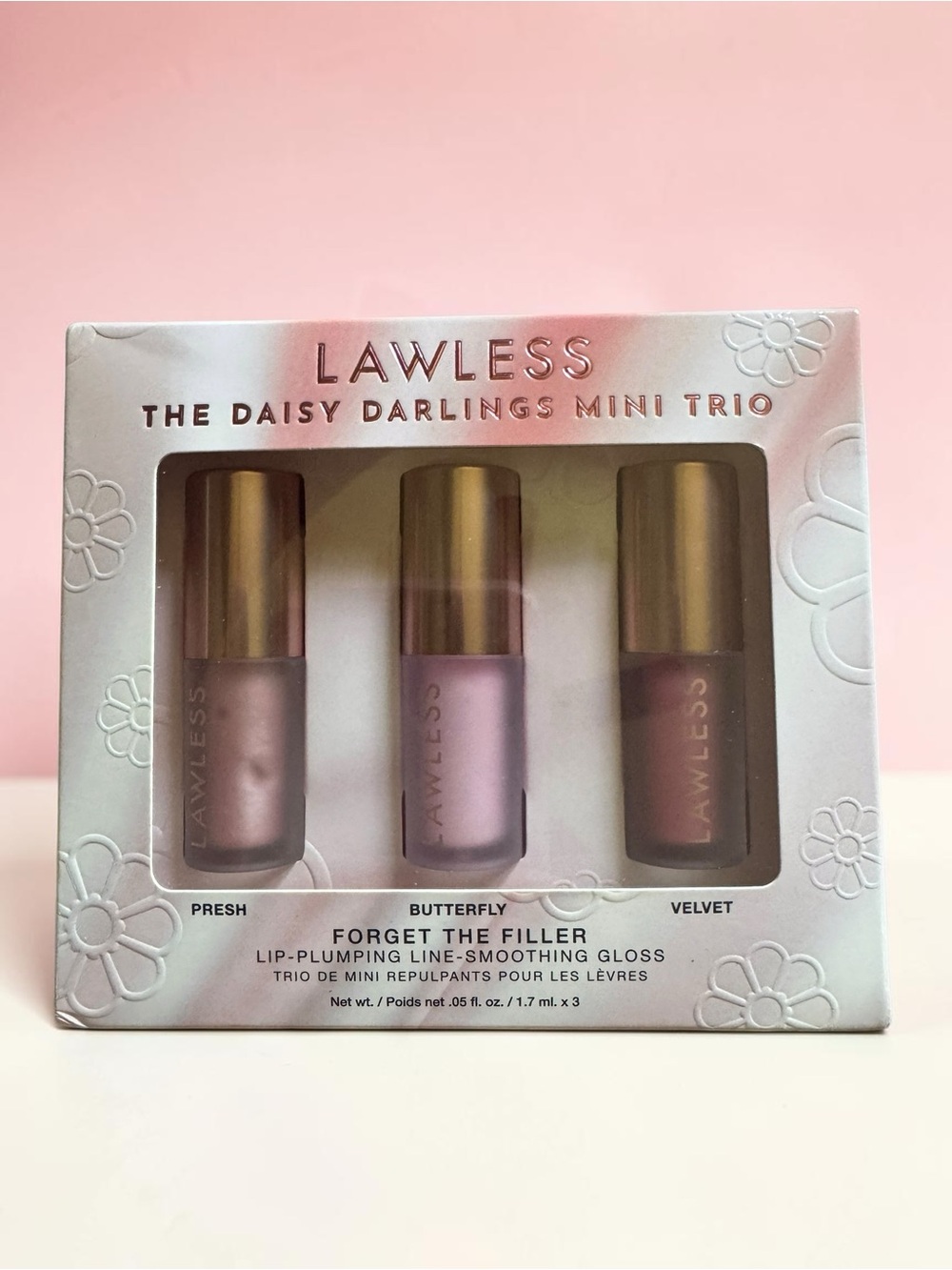 LAWLESS Daisy Darlings Mini Trio NIB